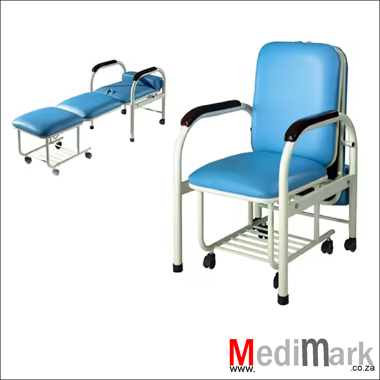 HOSPITAL RECLINING CHAIR FOLD OUT – www.medimark.co.za